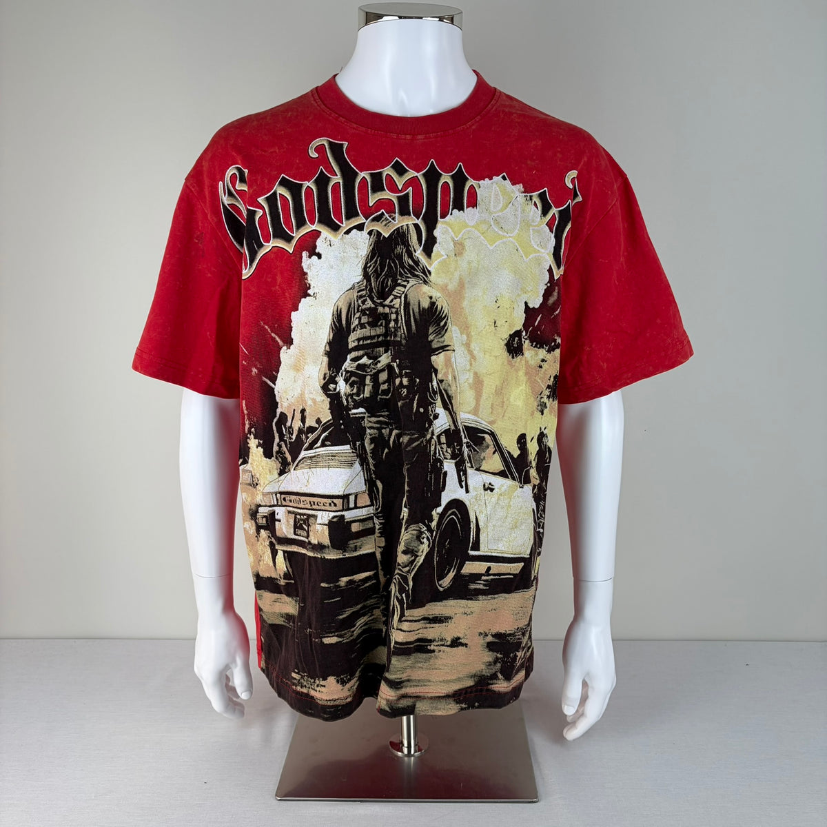 GODSPEED Apocalyptic Thriller Graphic T-shirt