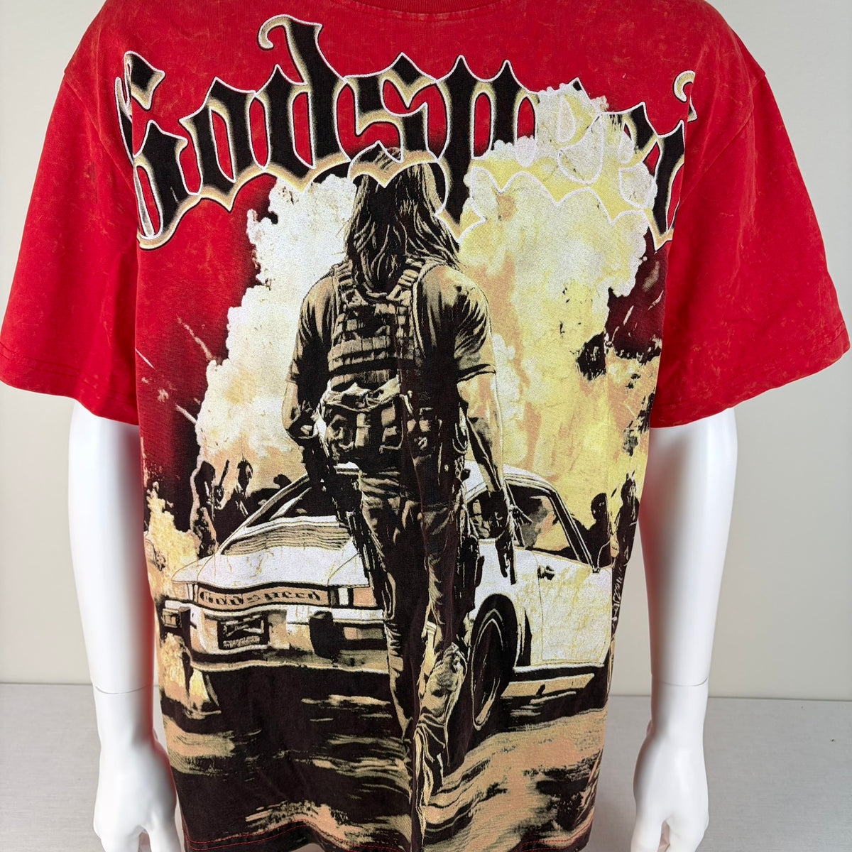 GODSPEED Apocalyptic Thriller Graphic T-shirt