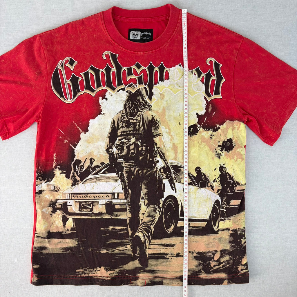 GODSPEED Apocalyptic Thriller Graphic T-shirt