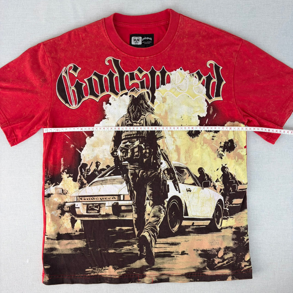 GODSPEED Apocalyptic Thriller Graphic T-shirt