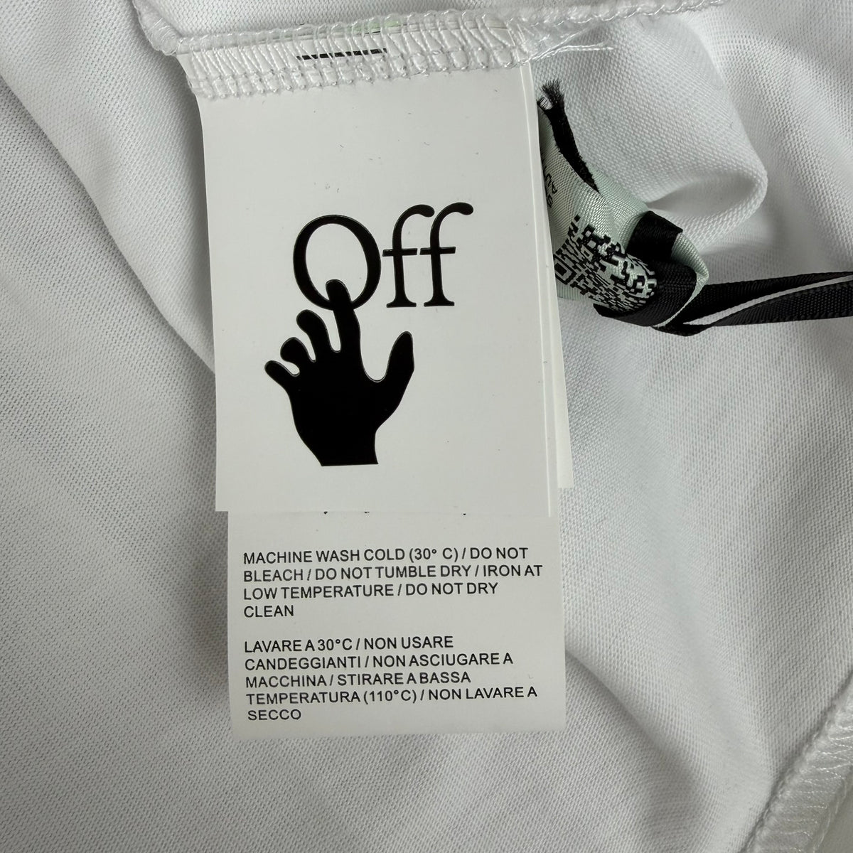 OFF-WHITE Benz Cupid White Graphic T-shirt