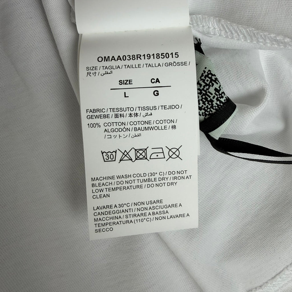 OFF-WHITE Benz Cupid White Graphic T-shirt