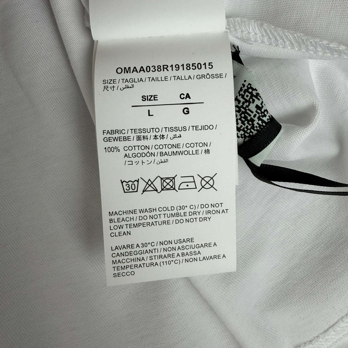 OFF-WHITE Benz Cupid White Graphic T-shirt