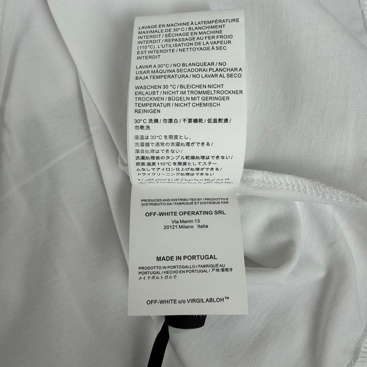 OFF-WHITE Benz Cupid White Graphic T-shirt