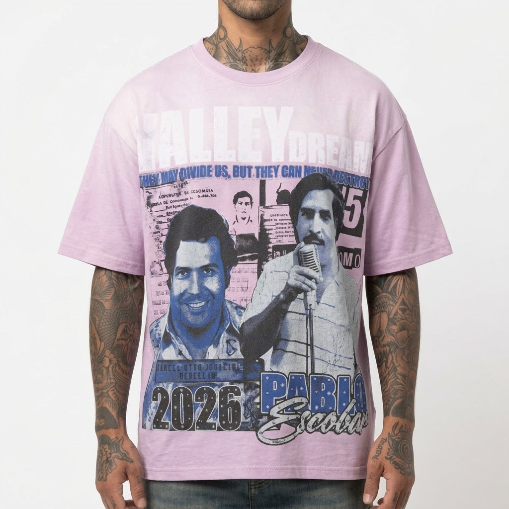 VALLEY Pablo Escobar Graphic T-shirt