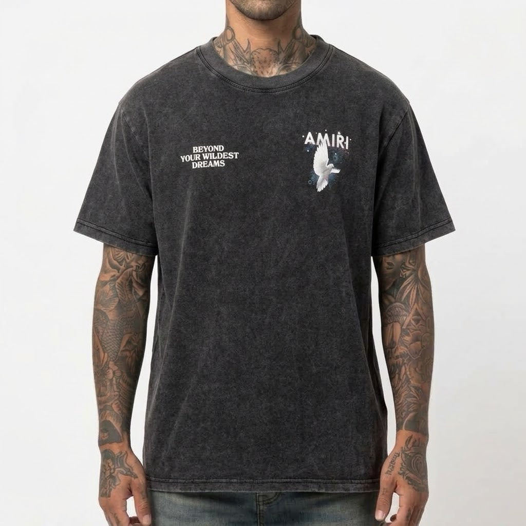 AMIRI White Dove Graphic T-shirt