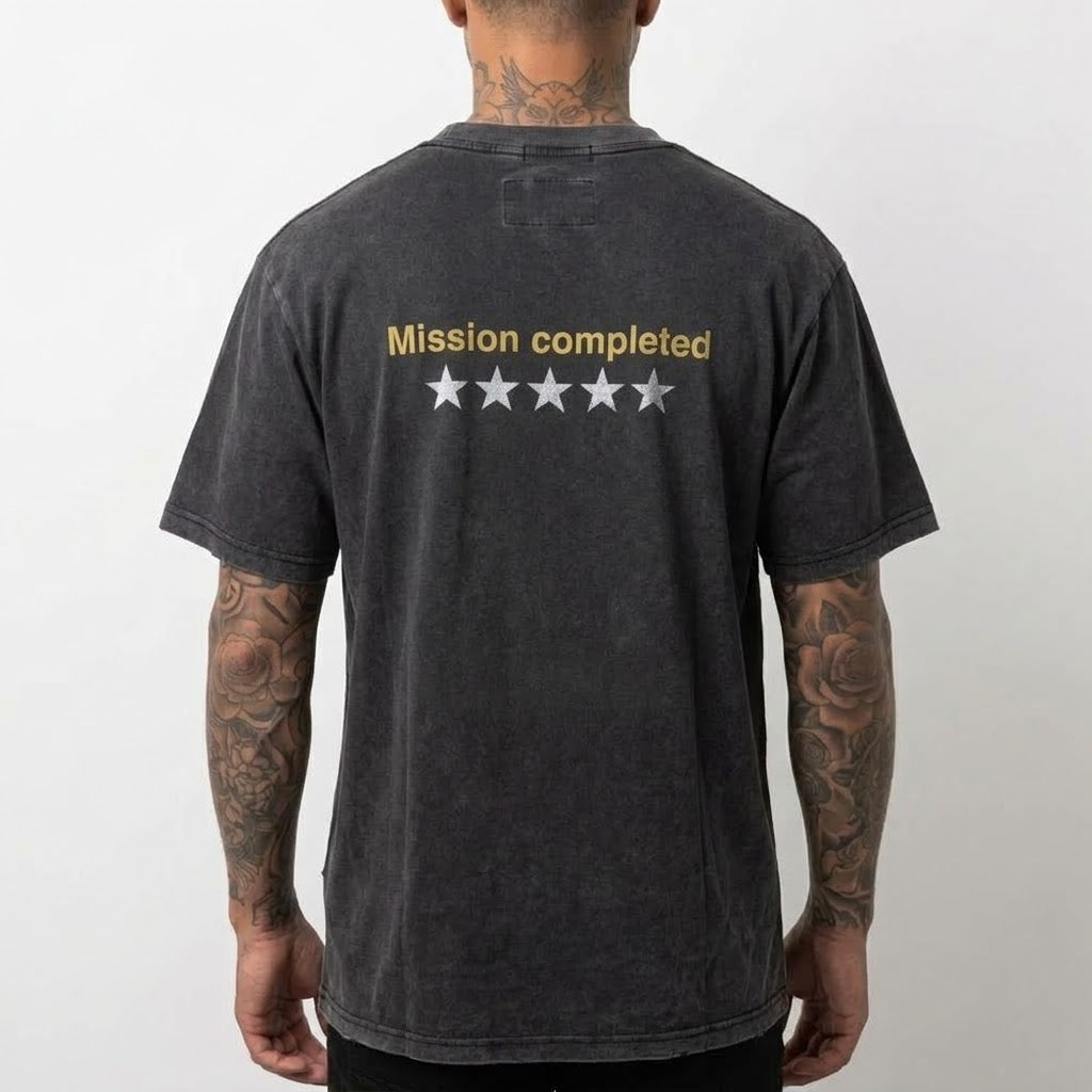 GODSPEED Mission Completed Graphic T-shirt