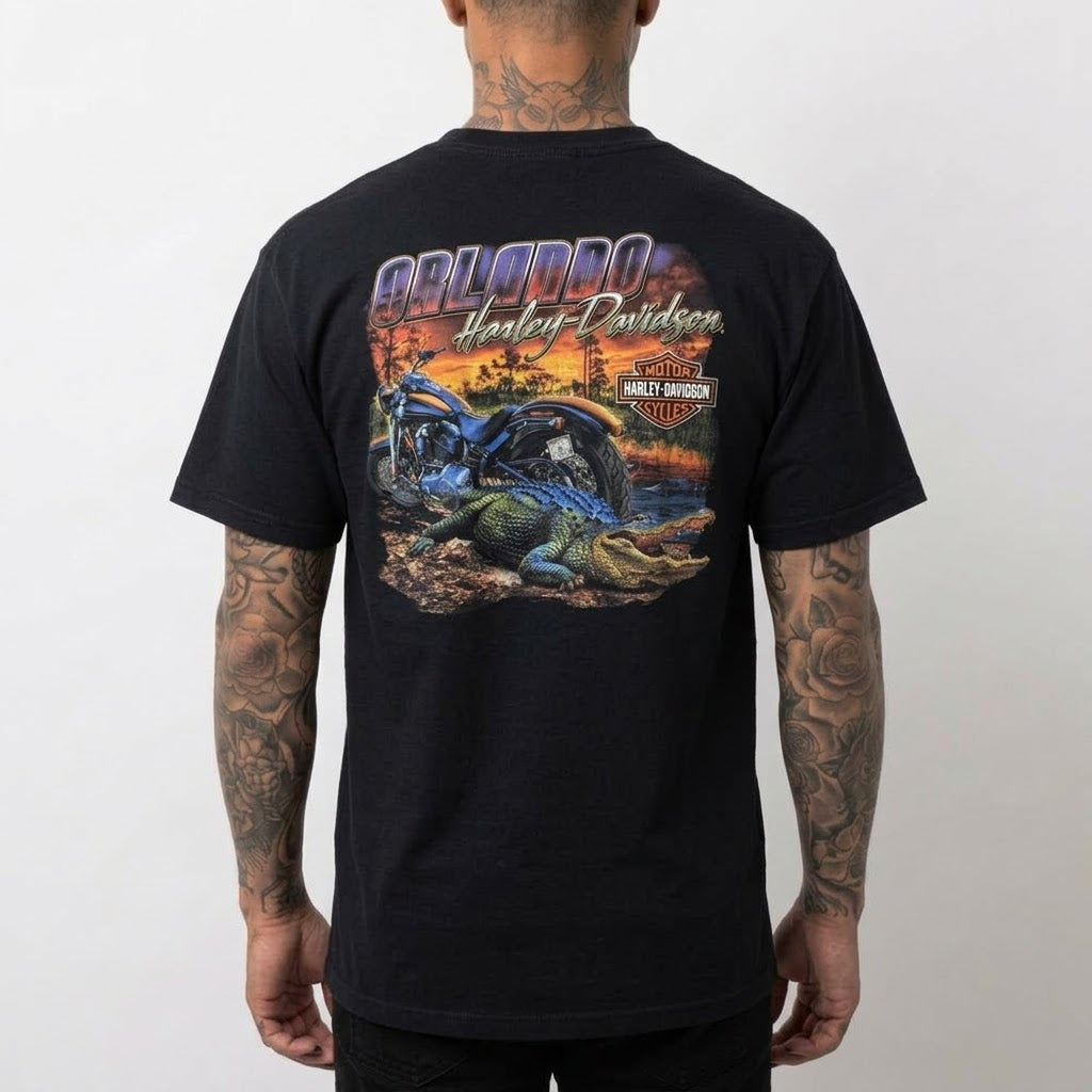 Harley-Davidson Orlando Tシャツ 2018 Harley-Davidson Orlando Florida T-shirt – Okinawa Marketplace