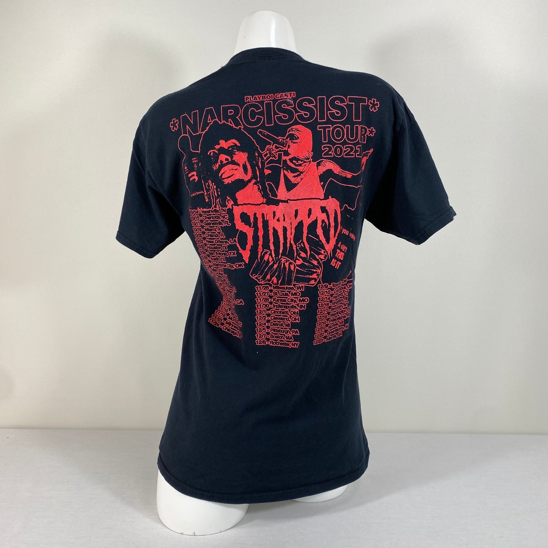 Playboy Carti Narcissist Tour 2021 T-shirt